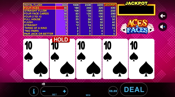 Aces and Faces