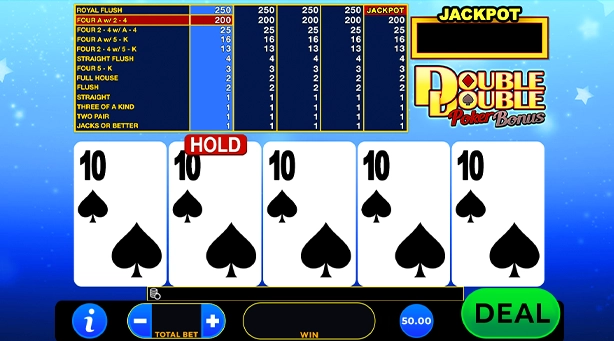 Double Double Poker Bonus